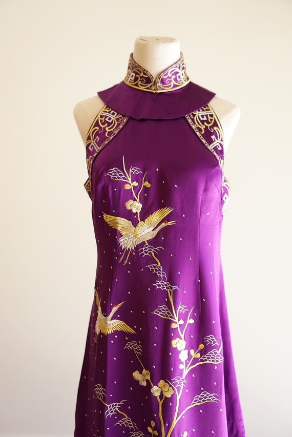 fitted lace wedding dress Purple [Qingdie] Song Dynasty Ruffle Embroidery Sweet Chinese Style H   LolitaInside