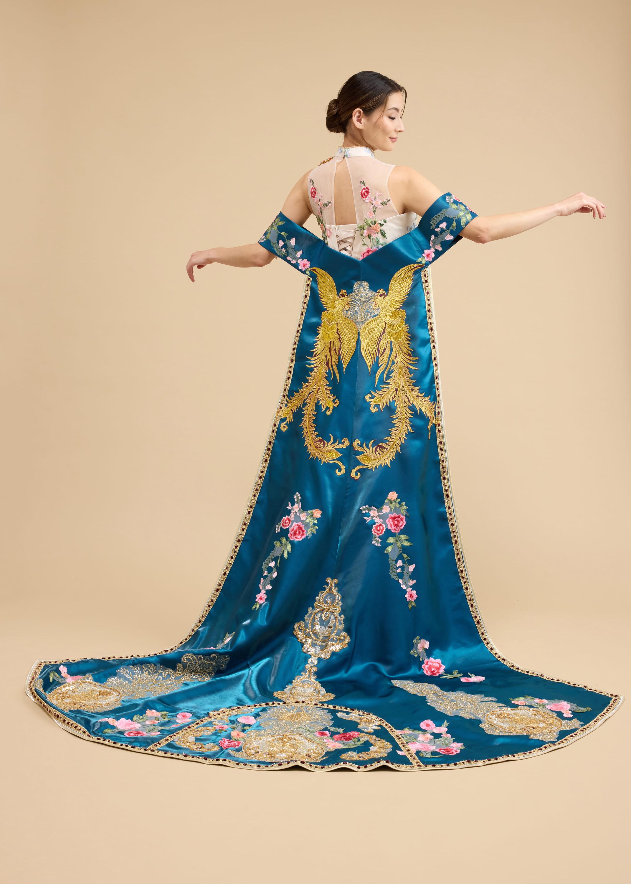 Chinese Wedding Dress | Modern Cheongsam | Ornate Indonesian Malaysian Wedding Dress | Custom Qipao | Chinese Tea Ceremony Bridal Dress