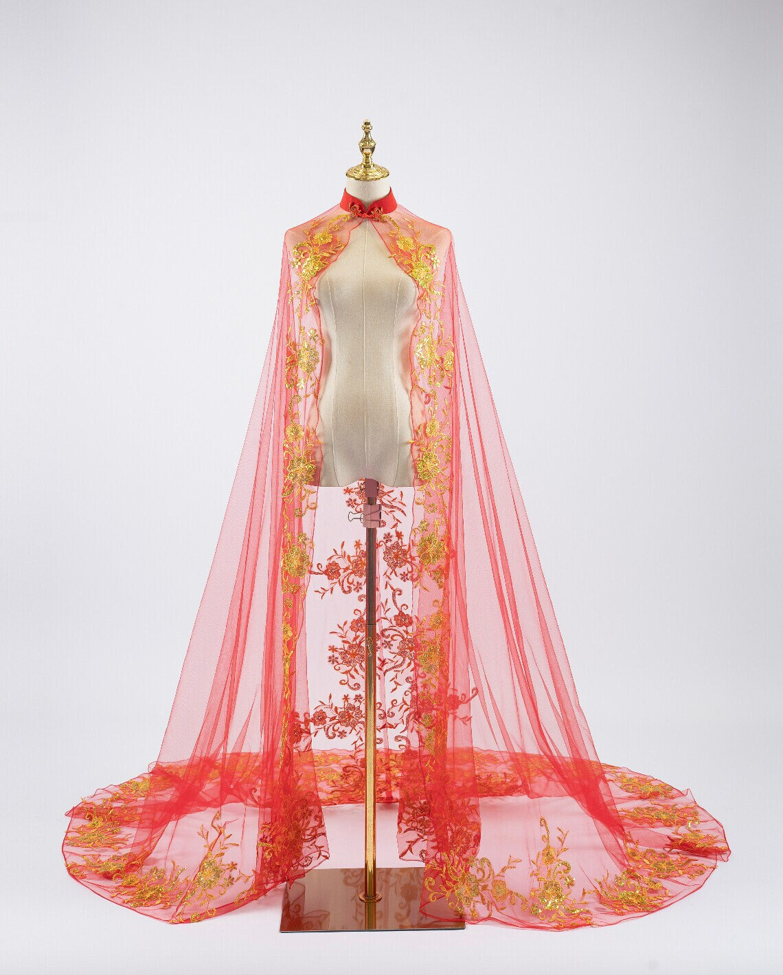 Chinese Wedding Cape, Cheongsam Cape, Qipao Cape, Modern Chinese