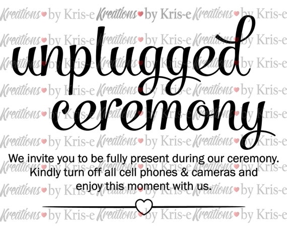 Free Free 162 Unplugged Wedding Svg SVG PNG EPS DXF File