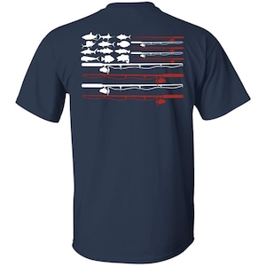 Fishing Flag T Shirt 