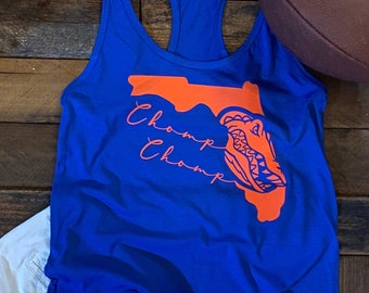 Chomp Chomp Ladies Racerback Tank