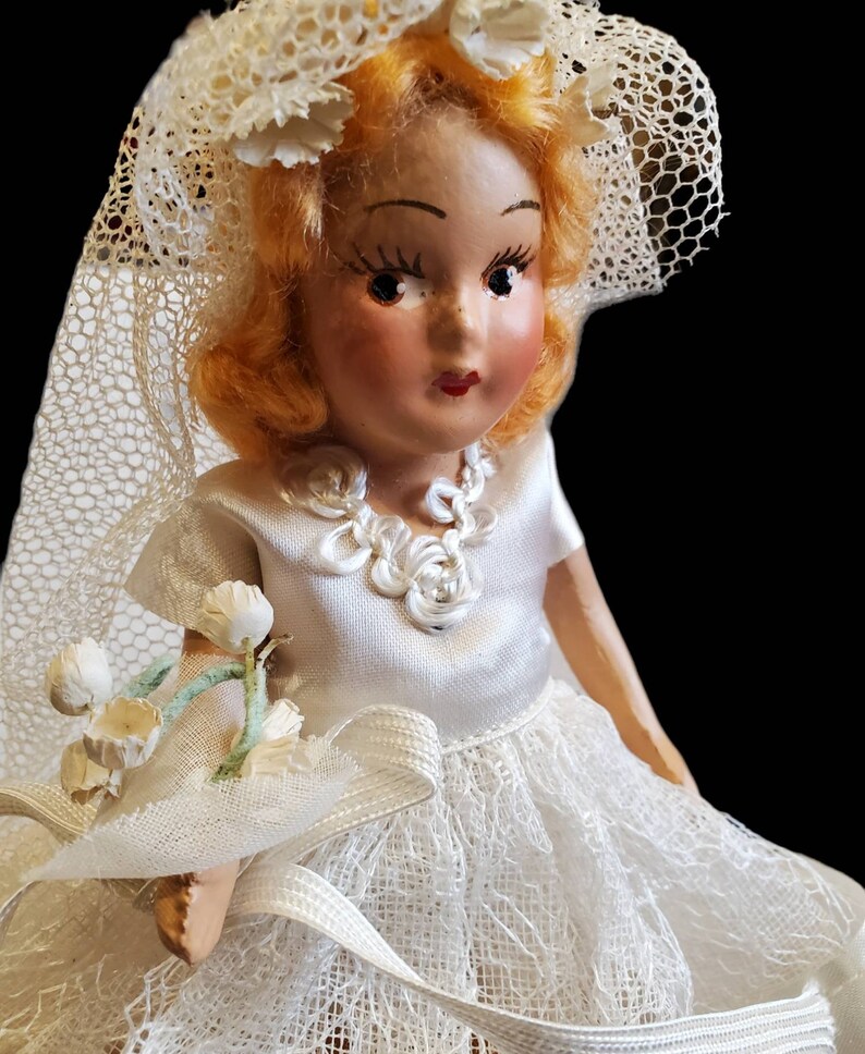 1940s Royal Dutchess Bridal Doll Composite Etsy