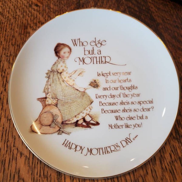 Vintage Hobby Lobby Mother's Day commemorative plate
