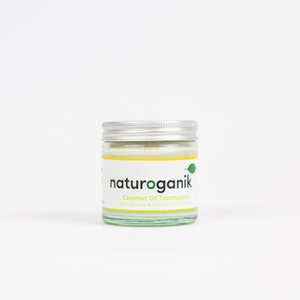 Kokosöl Zahncreme mit Manuka & Minze Frische (60 ml)