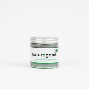 Kokosöl Zahncreme Aktivkohle & Pfefferminz Frische (60 ml)