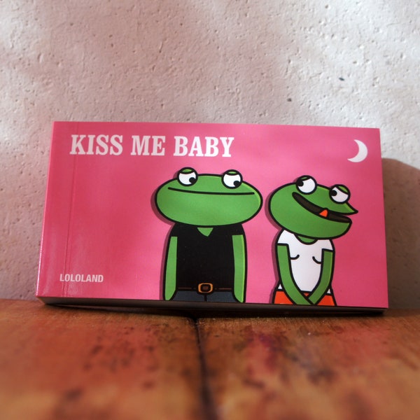 Flip book "Kiss me baby"