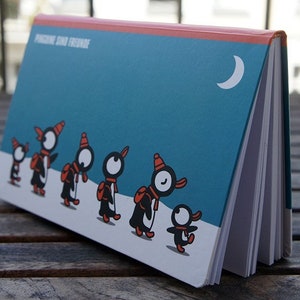 Notizbuch Pinguine sind Freunde Bild 3