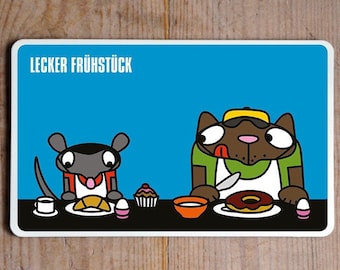 Brettchen "Lecker Frühstück"