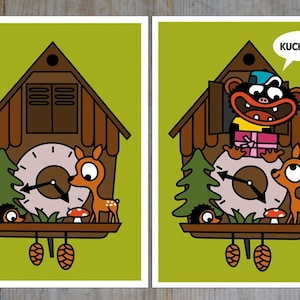 Wackelkarte 