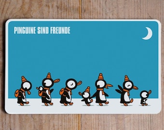 Cutting board pinguïns