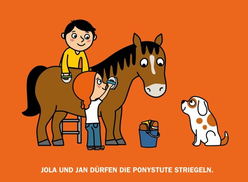 Kinderbuch Ponyhofbuch Bild 2