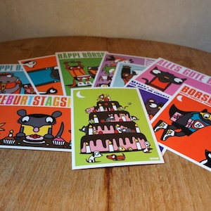 "Birthday" 10 Cardset