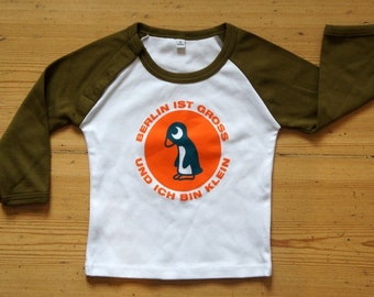 Babyshirt "Berlijn is geweldig"