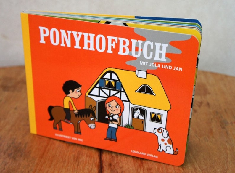 Kinderbuch Ponyhofbuch Bild 1