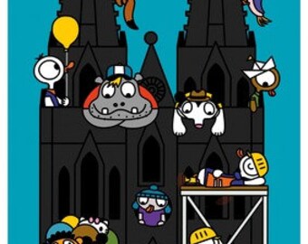 Poster "KÖLNER DOM