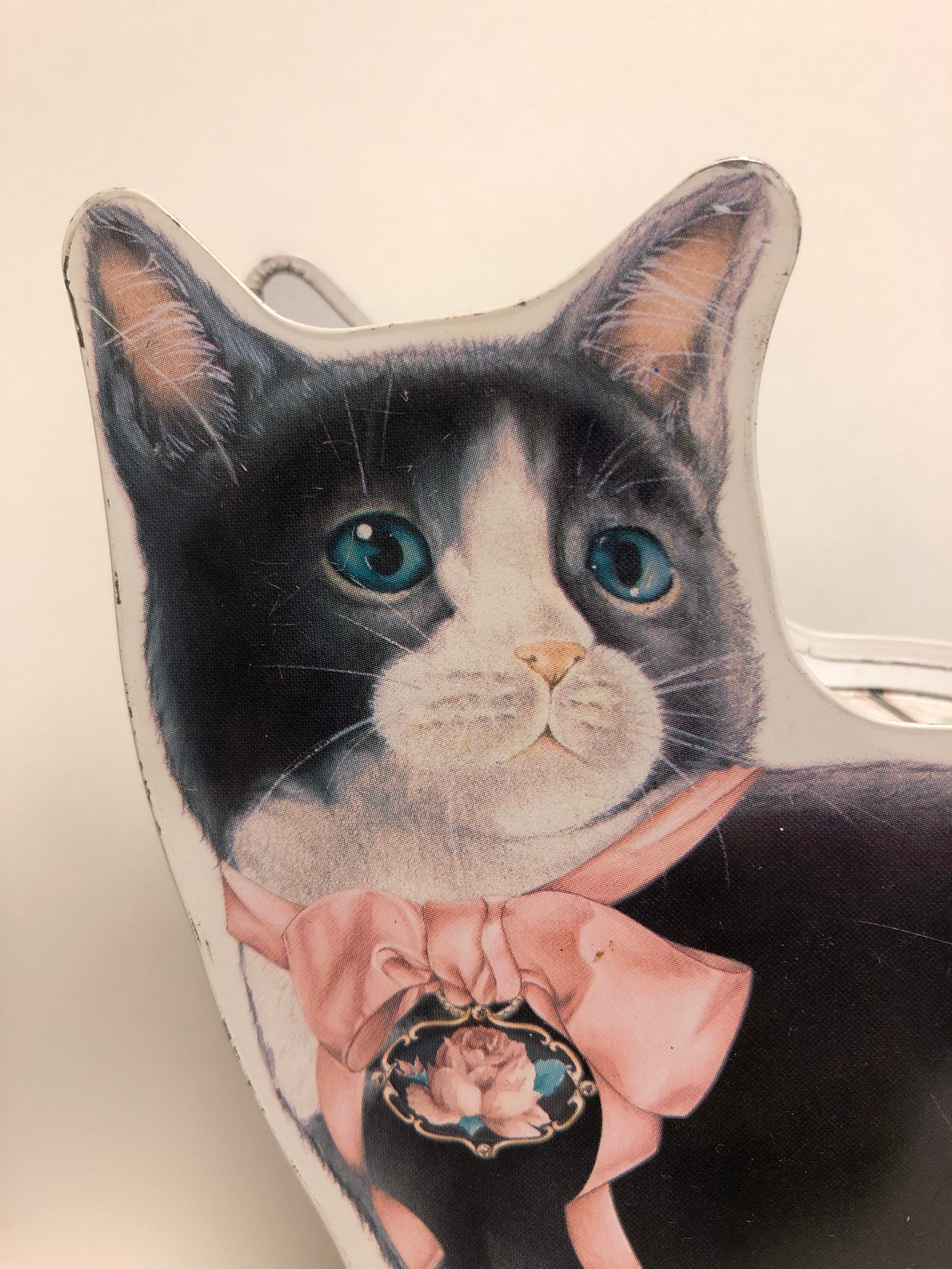 Cat Tin Kitten Tin cat lover collectible Tin Knick knack Etsy