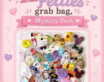 12 Disney Inspired Felties Grab Bag, Felties Mystery Pack, Bow Centers, Bow Felties