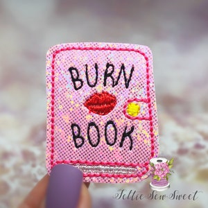 Burn Book Felties, Gilmore Felties, Planner Book, Felties, Felt Appliques, Set of 3