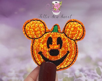 Mouse Pumpkin Felties, Fall Felties, Halloween Felties, Pumpkin Felties