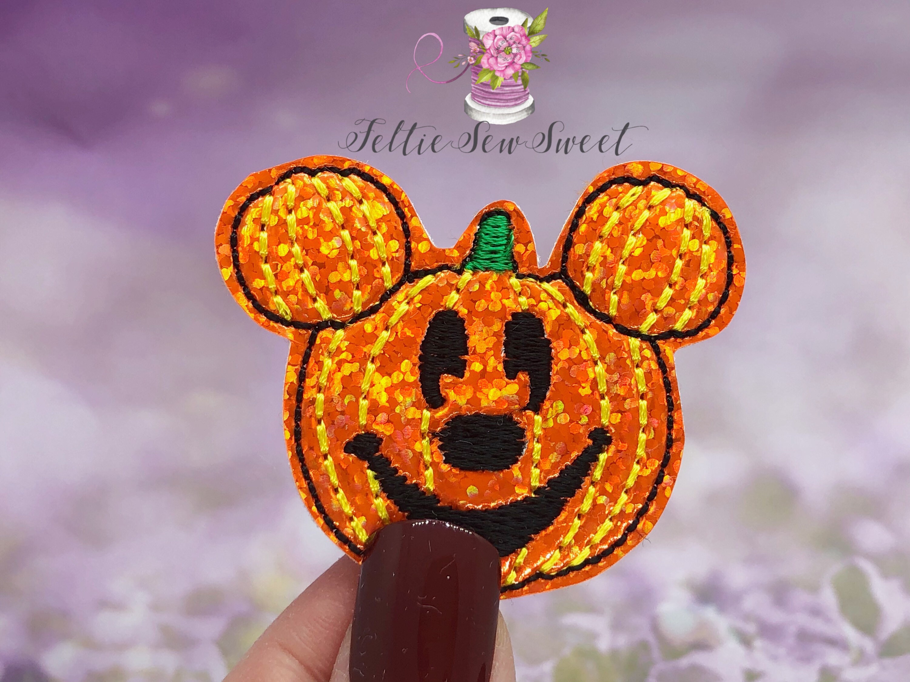 Mouse Pumpkin Felties, Fall Felties, Halloween Felties, Pumpkin Felti…