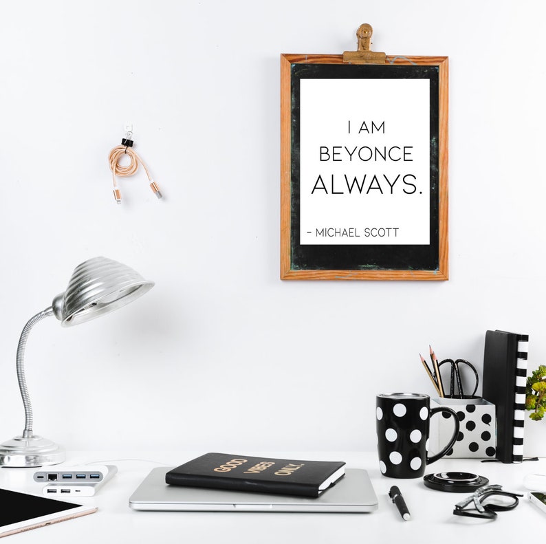 Funny 'I Am Beyonce Always' Throw Pillow Cover - 18x18 Inch Cotton Linen Cover For Office Fans