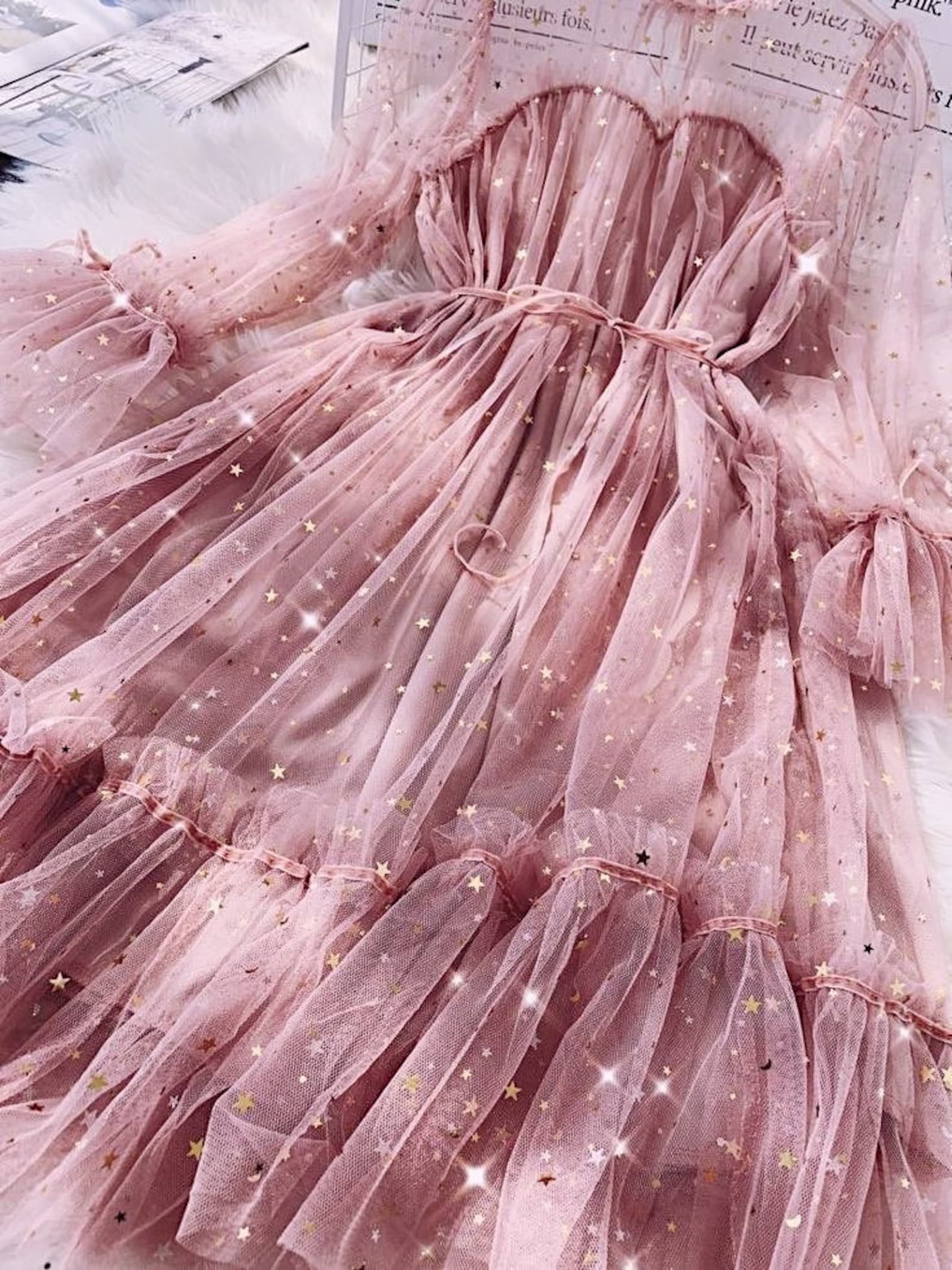 Photo Wall Collage Kit Rose Gold Dusty Pink Aesthetic set Etsy