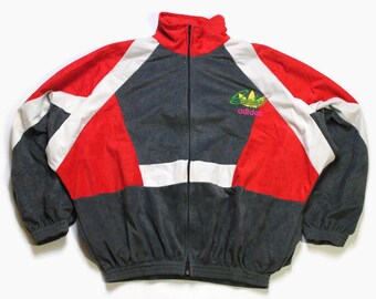 vintage adidas velour tracksuit