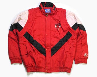 bulls starter jacket 80s