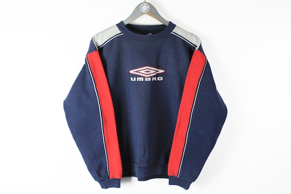 vintage UMBRO big logo sweatshirt men's Size S aut