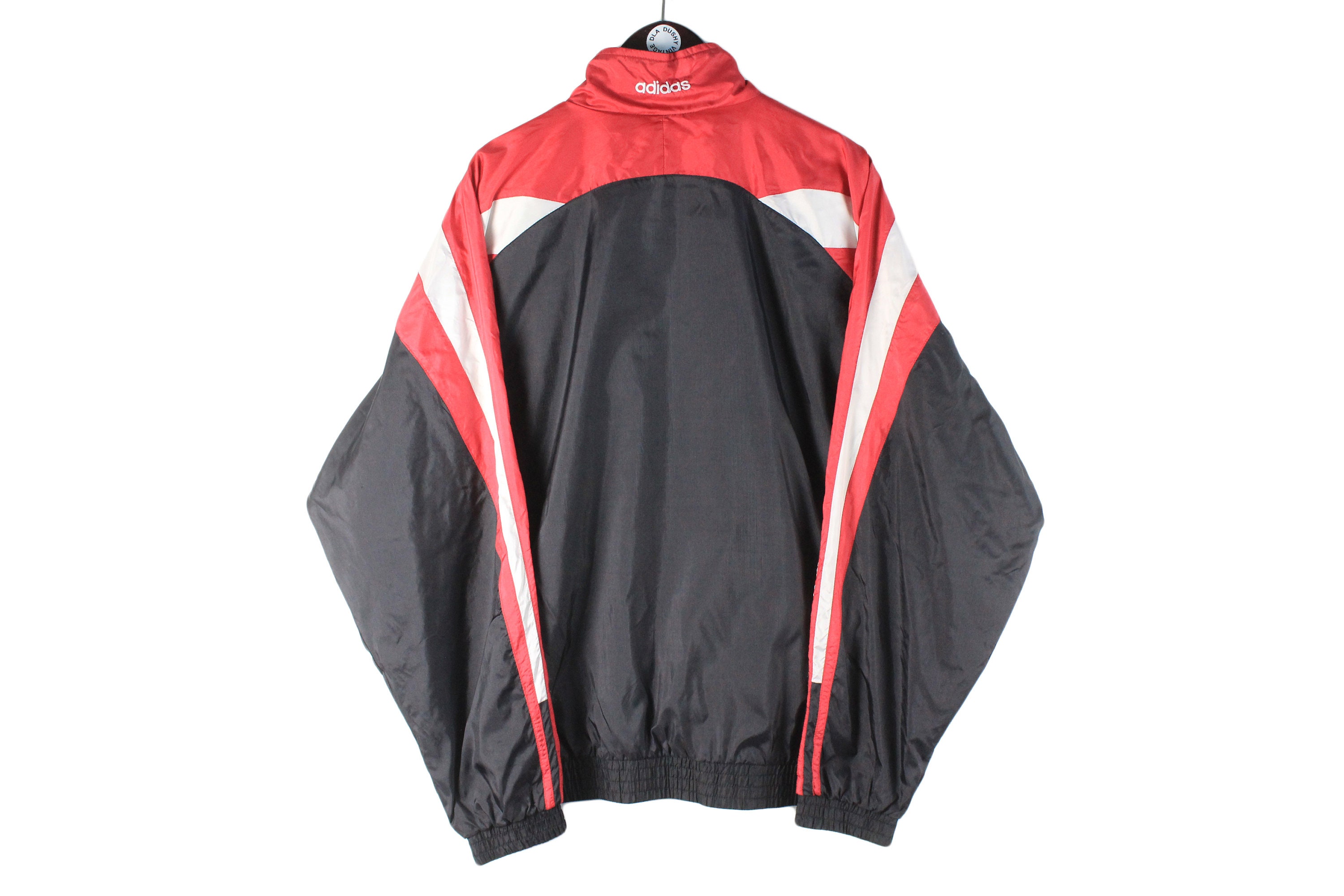 ★Adidas★Originals Retro Remix Track Jacket Black★ Rare Retro Adidas Black Warm-up Track Jacket Men's Medium RN