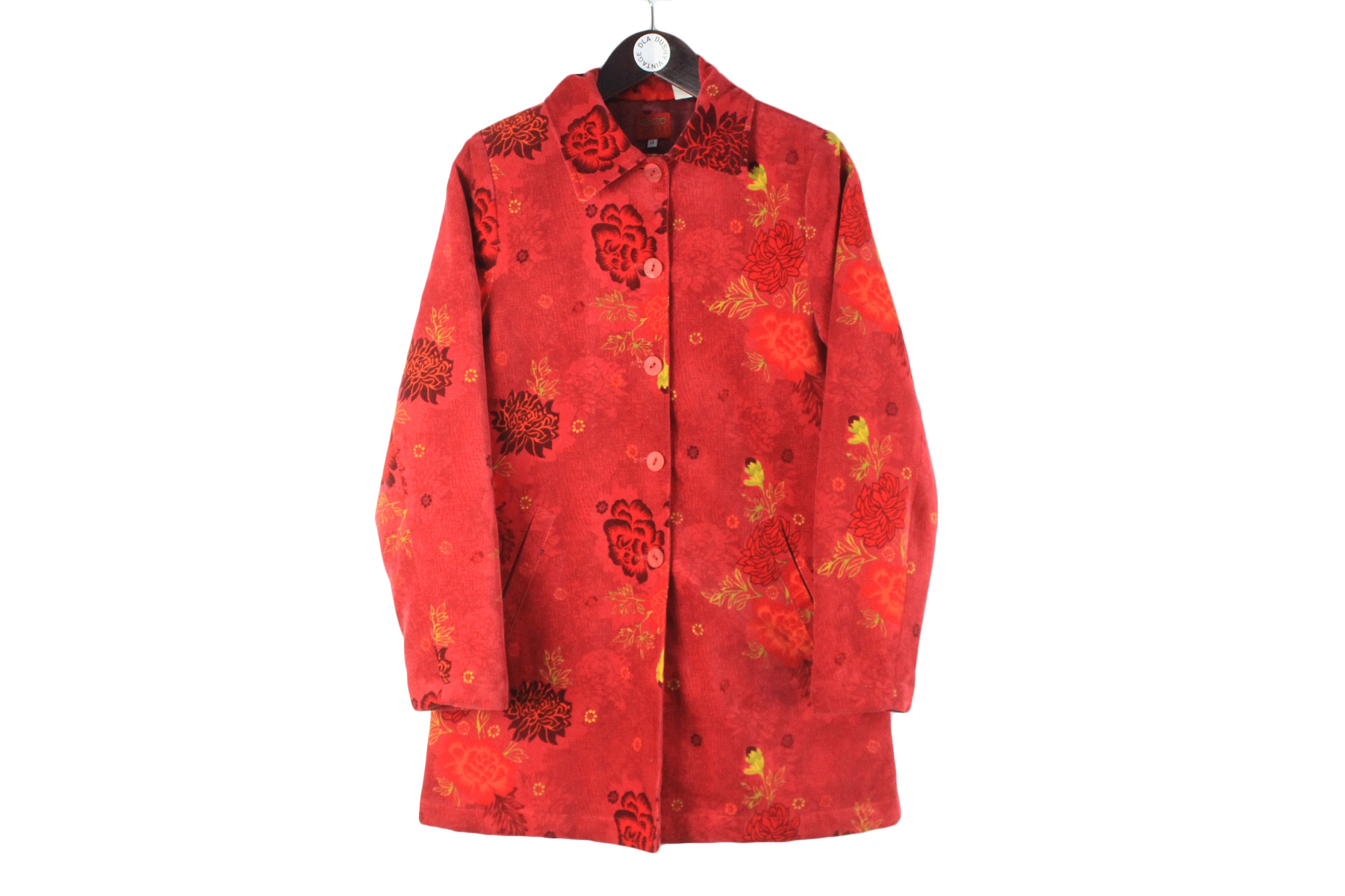 Vintage KENZO Jungle Coat Women's Authentic Jacket Button - Etsy