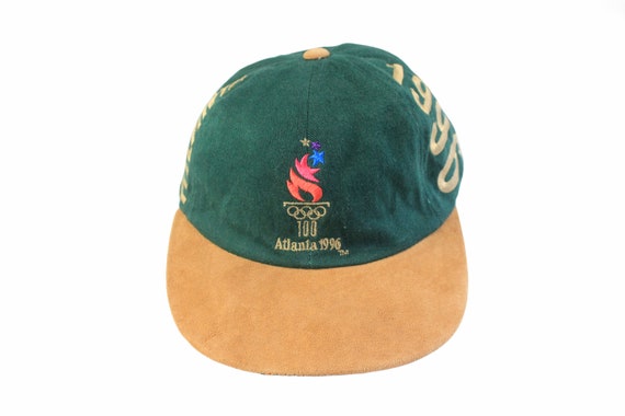 Vintage ATLANTA OLYMPIC GAMES Coca-cola 1996 Cap Big Logo 100