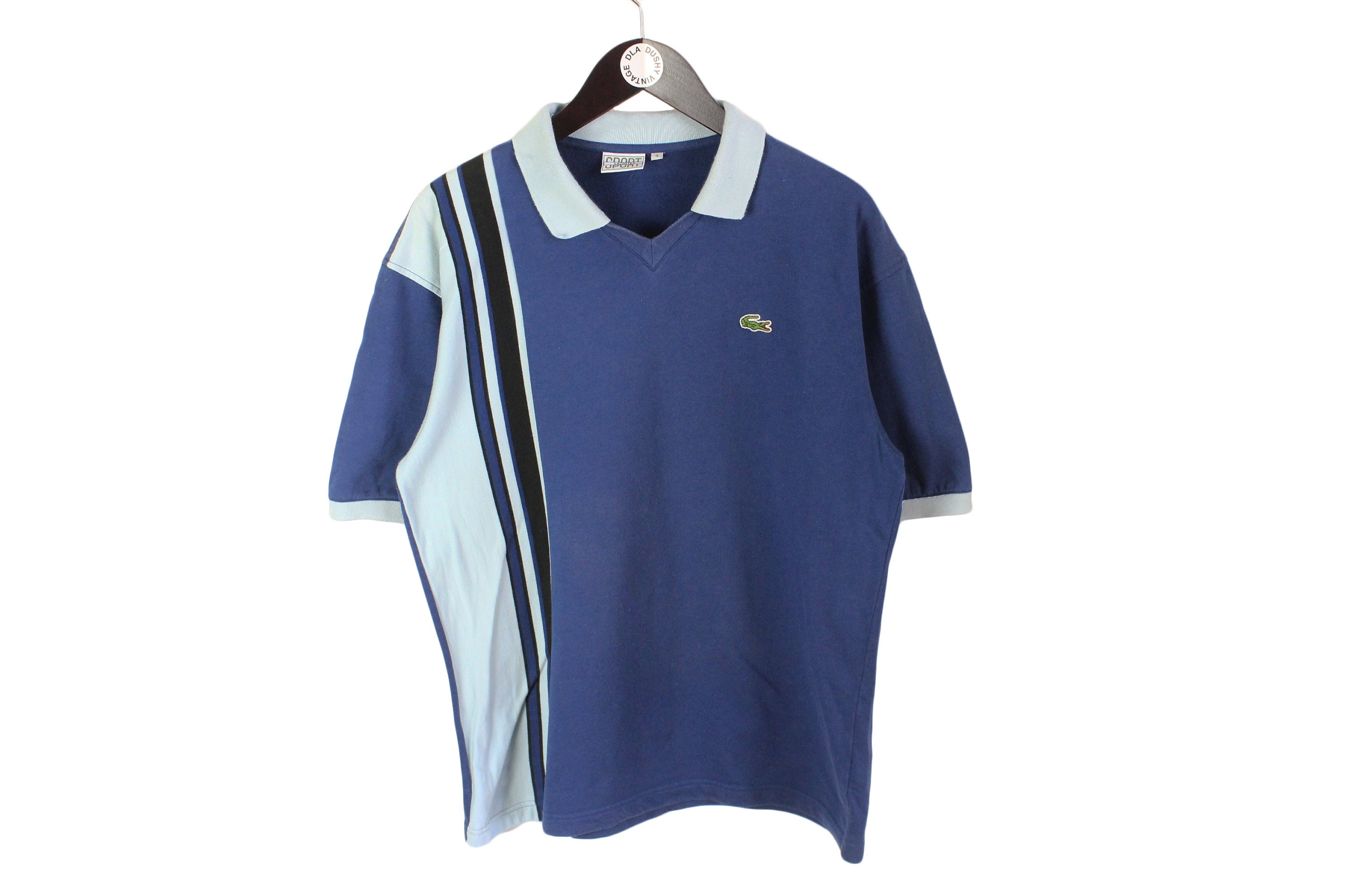 Vintage LACOSTE Sport Polo T-shirt Authentic Size L - Etsy Denmark