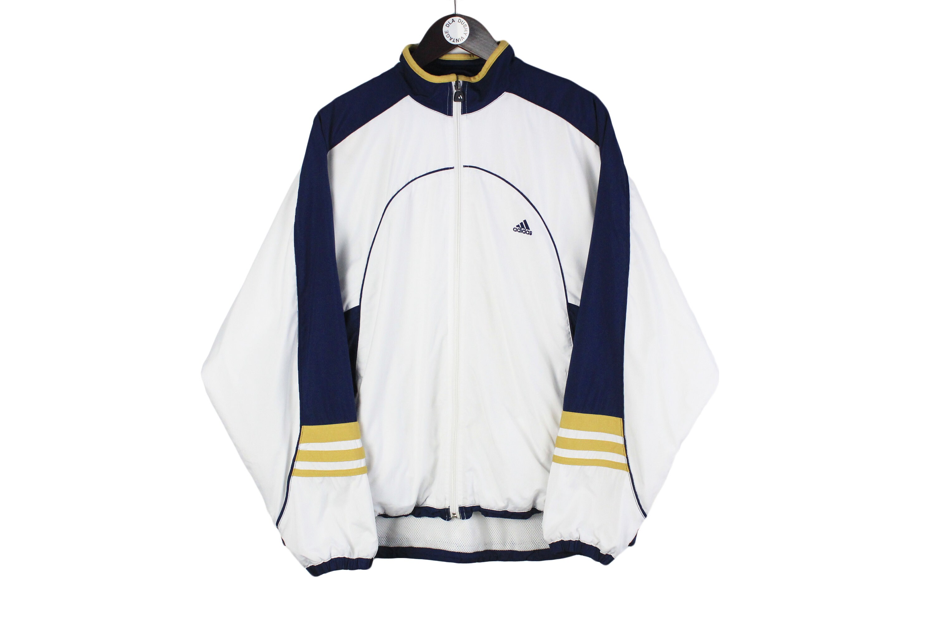 Vintage ADIDAS Track Jacket Size XL authentic white retro Vintage ADIDAS Track Jacket Size XL authentic white retro