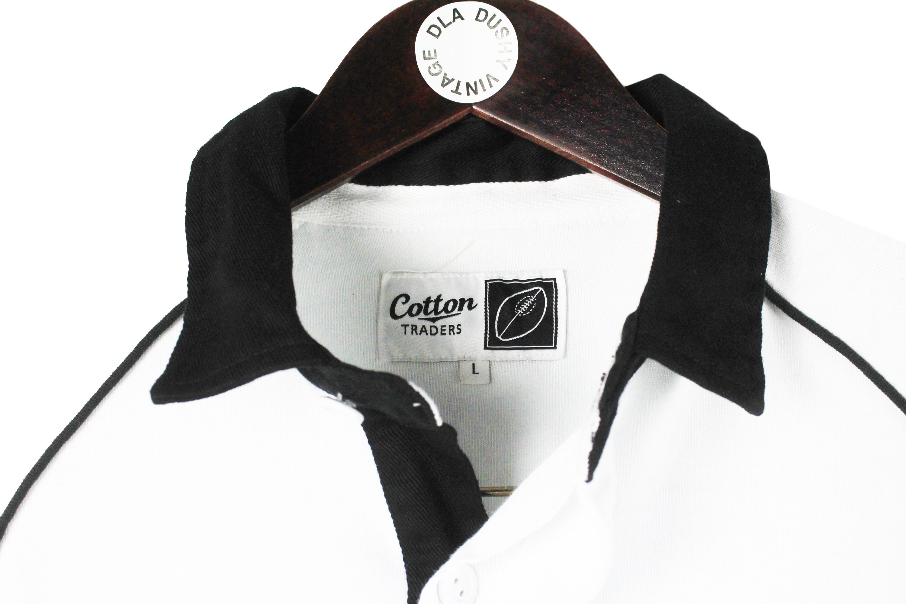 Chemise de rugby en coton coupe décontractée