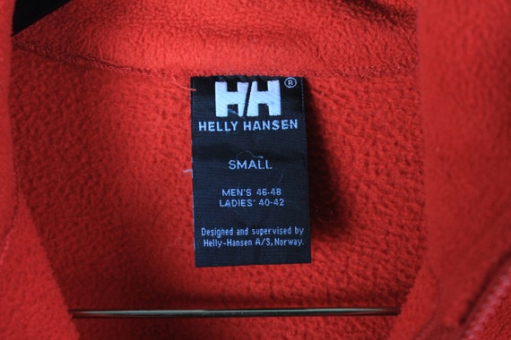 vintage HELLY HANSEN FLEECE half zip oversized me… - image 4
