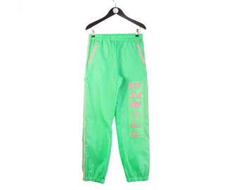 Pantalon Vintage Levi's Velours Côtelé Homme - Taille 36x31, Vert, Style Cloche Années 60/70 - Occasion