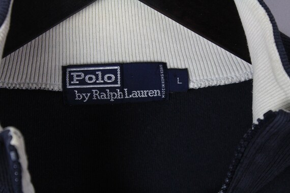 vintage POLO SPORT by Ralph Lauren 1/4 zip Sweats… - image 6