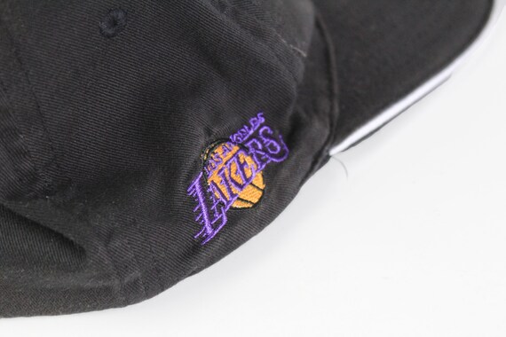 vintage LAKERS Los Angeles hat big logo cap NBA H… - image 6