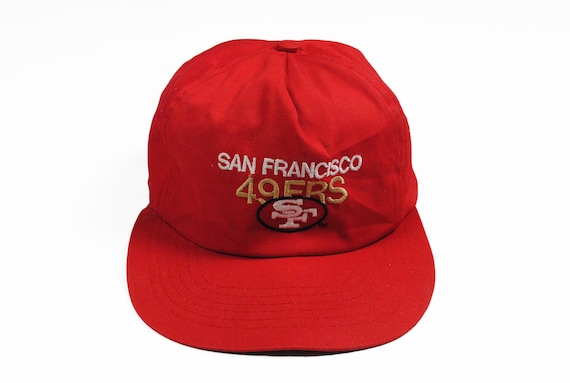 vintage 49ERS San Francisco hat big logo cap team… - image 2