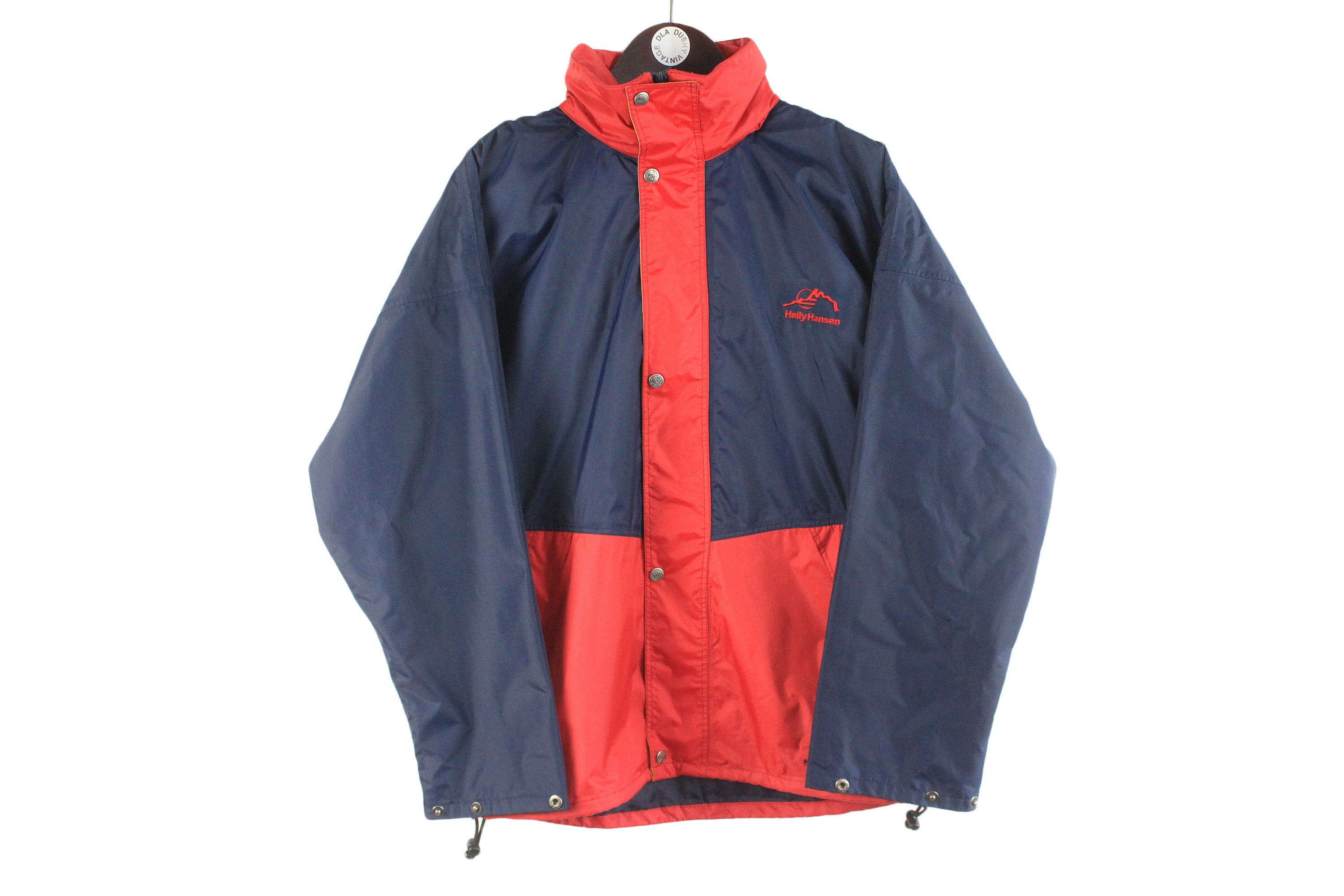 ジャケット・アウター 90s Helly hansen warm up blouson jacket Helly Hansen mens vintage 90s Yellow Color Block Sailing