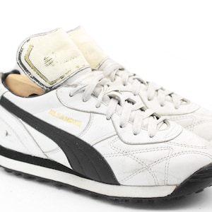 vintage Puma x Jil Sander Sneakers rare retro athletic shoes 90&#39;s classic trainers wear tie unisex sport style white running women&#39;s US 7
