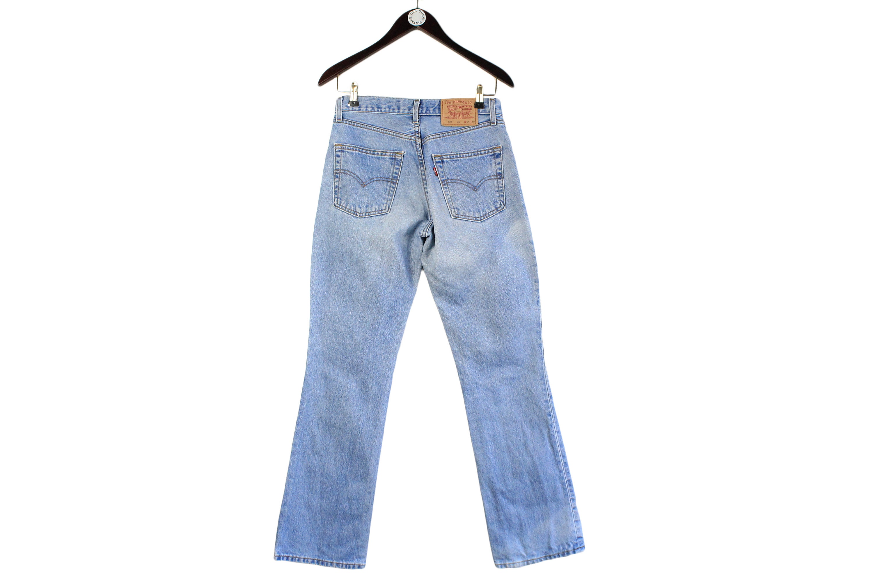 Vintage LEVIS 525 Jeans Authentic Men's Blue Denim Pants - Etsy Denmark