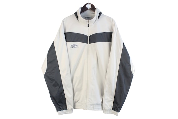 Vintage UMBRO Track Jacket Men's Size XXL Authentic Retro 90s Windbreaker Unisex Oversized Gray England Classic Sport Coat - Etsy Vintage UMBRO Track Jacket Men's Size XXL Authentic Retro 90s Windbreaker Unisex Oversized Gray England Classic Sport Coat - Etsy