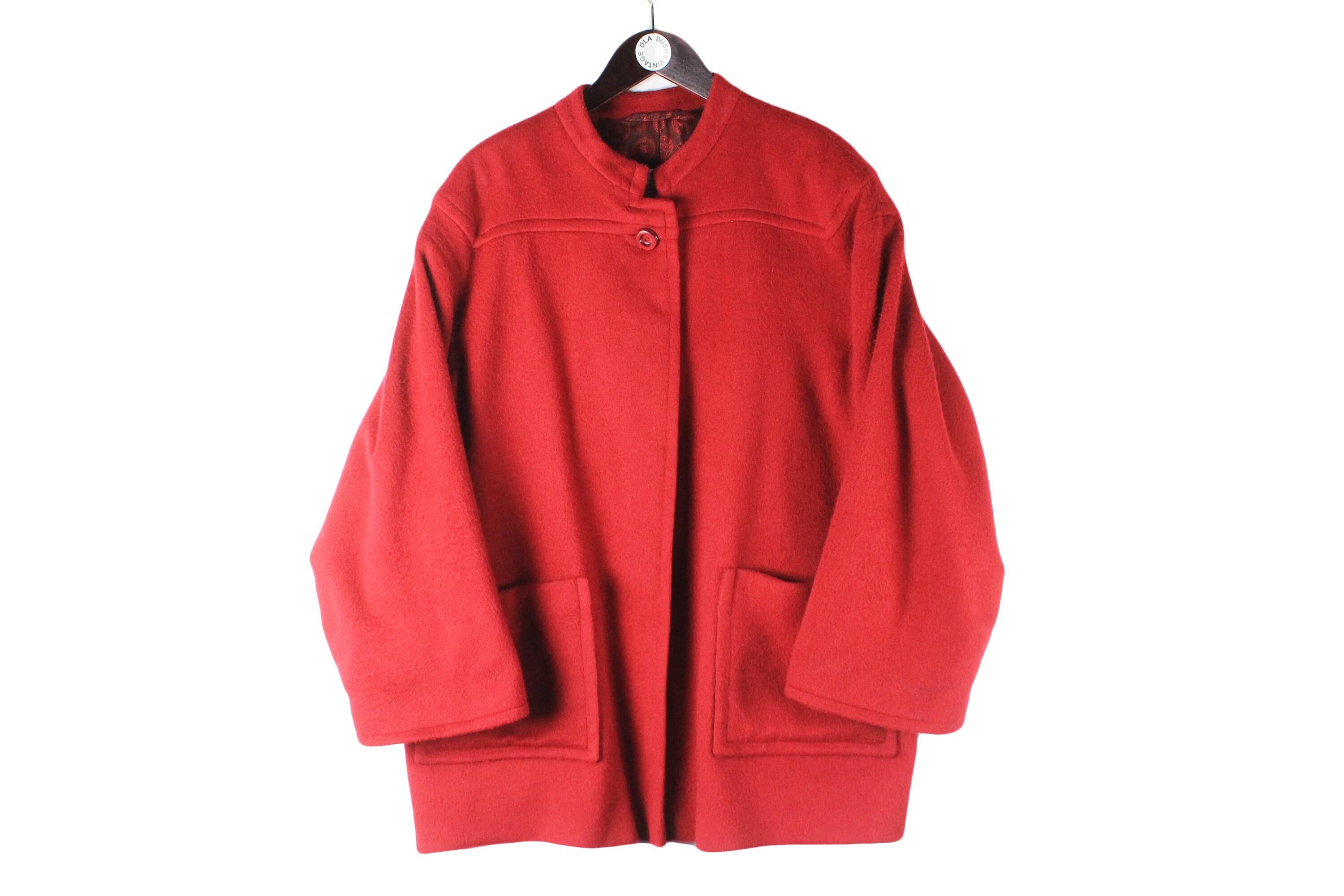 Veste Légère Femme Gianfranco Ferre - Laine, Col En Fourrure De Coyote - Taille XS/38