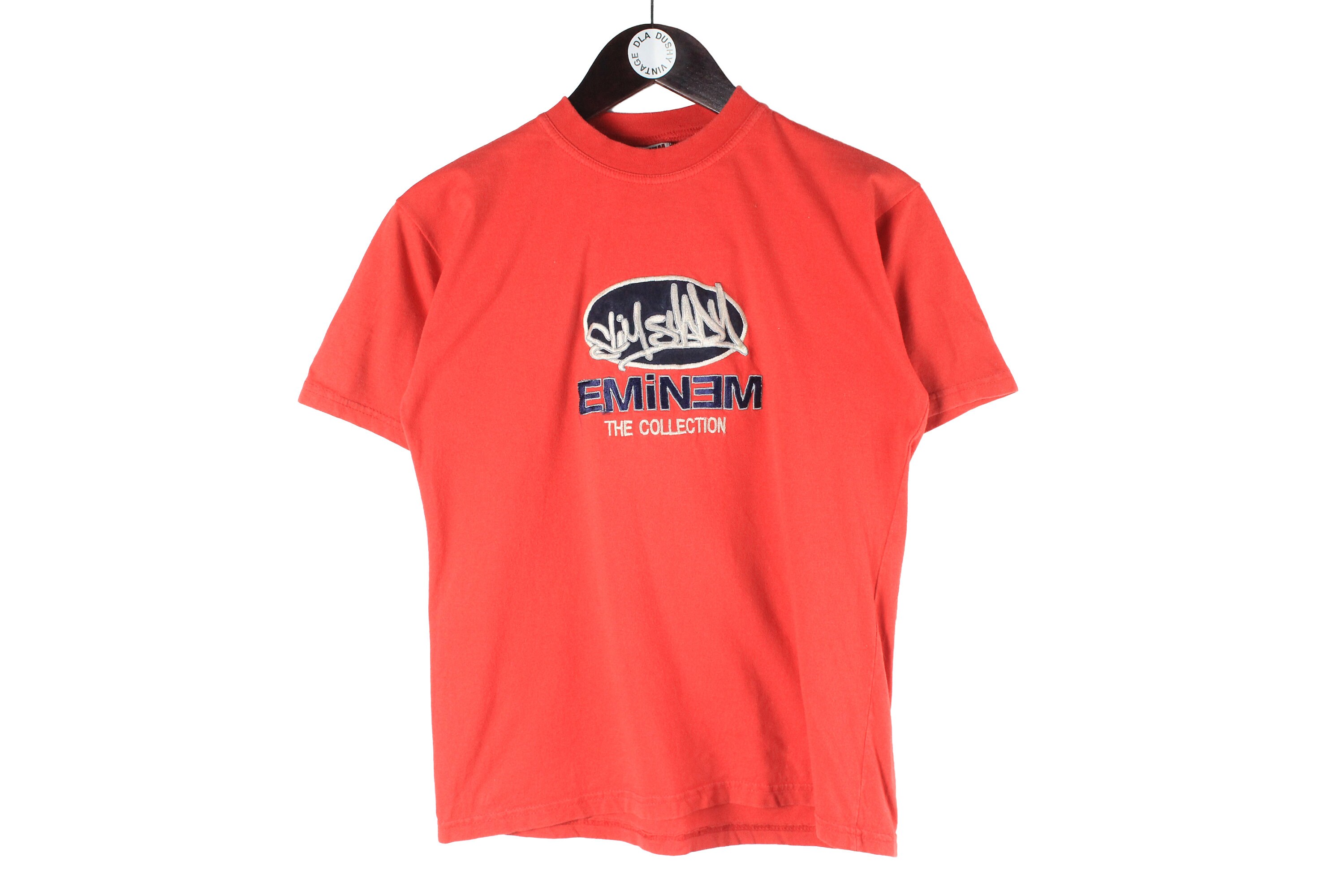 Vintage EMINEM T-shirt Authentic Rare Red Rap Retro 90s Real