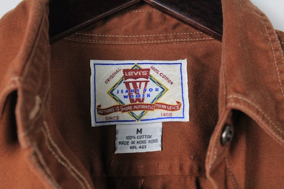 vintage LEVIS Jeans for Women's authentic brown c… - image 5