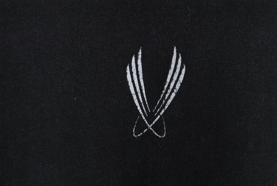 vintage NIKE authentic T-Shirt black cotton athle… - image 3