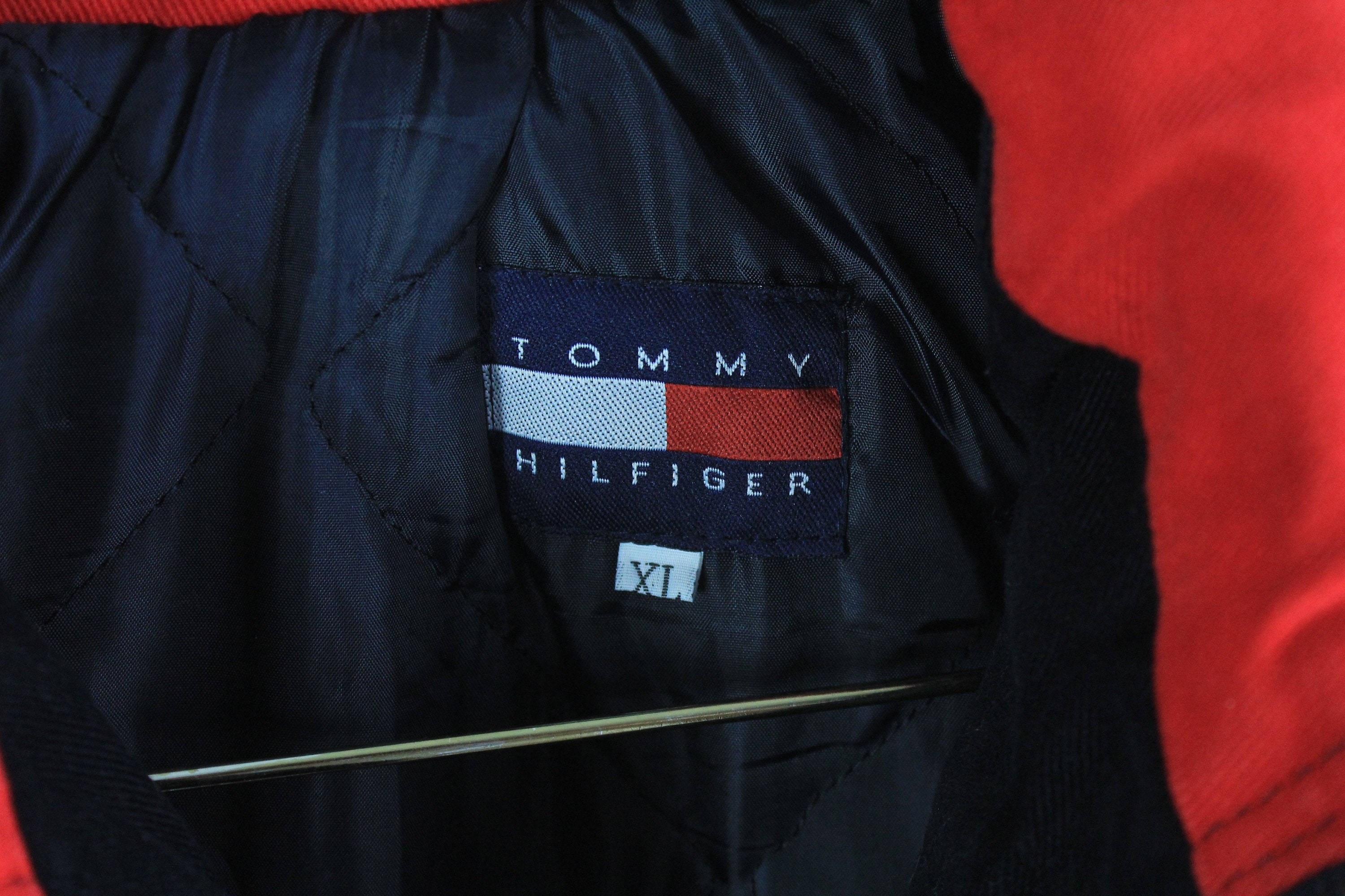 Vintage TOMMY HILFIGER Big Logo Jacket Size L/XL Men's - Etsy